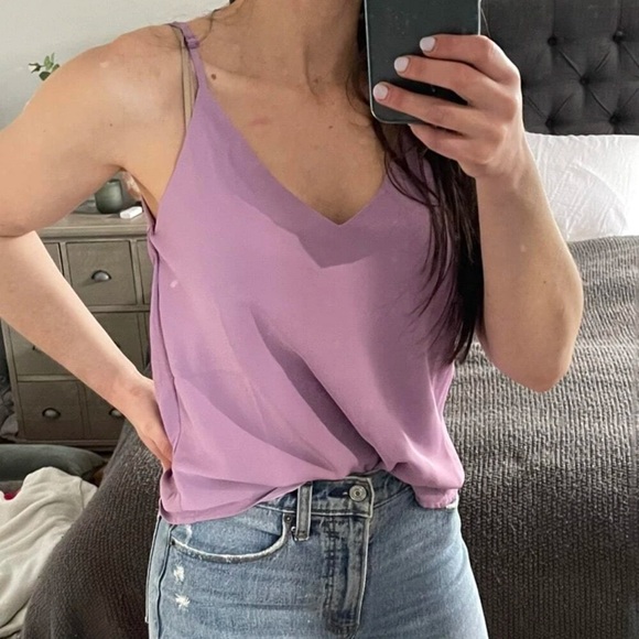 Solid basic blouse cami - Picture 3 of 4